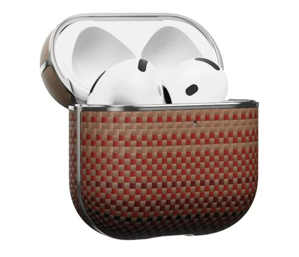 PITAKA Aramid Fiber Magnetic Case sunset AirPods 4 - 1369423 - zdjęcie 3